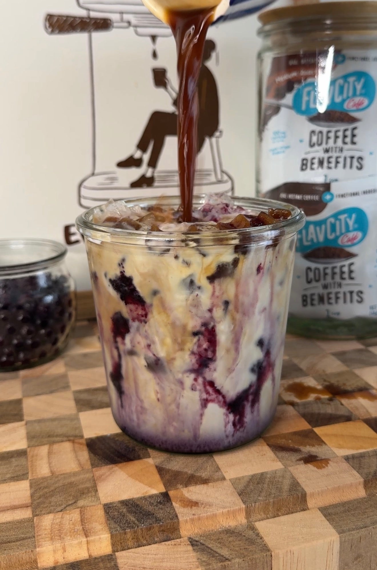 Blueberry Latte