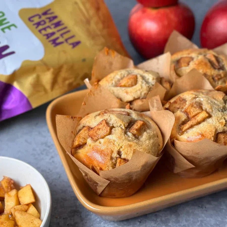 Apple Fritter Muffins