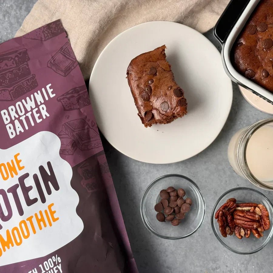 Chocolate Protein Brownie Recipe | FlavCity
