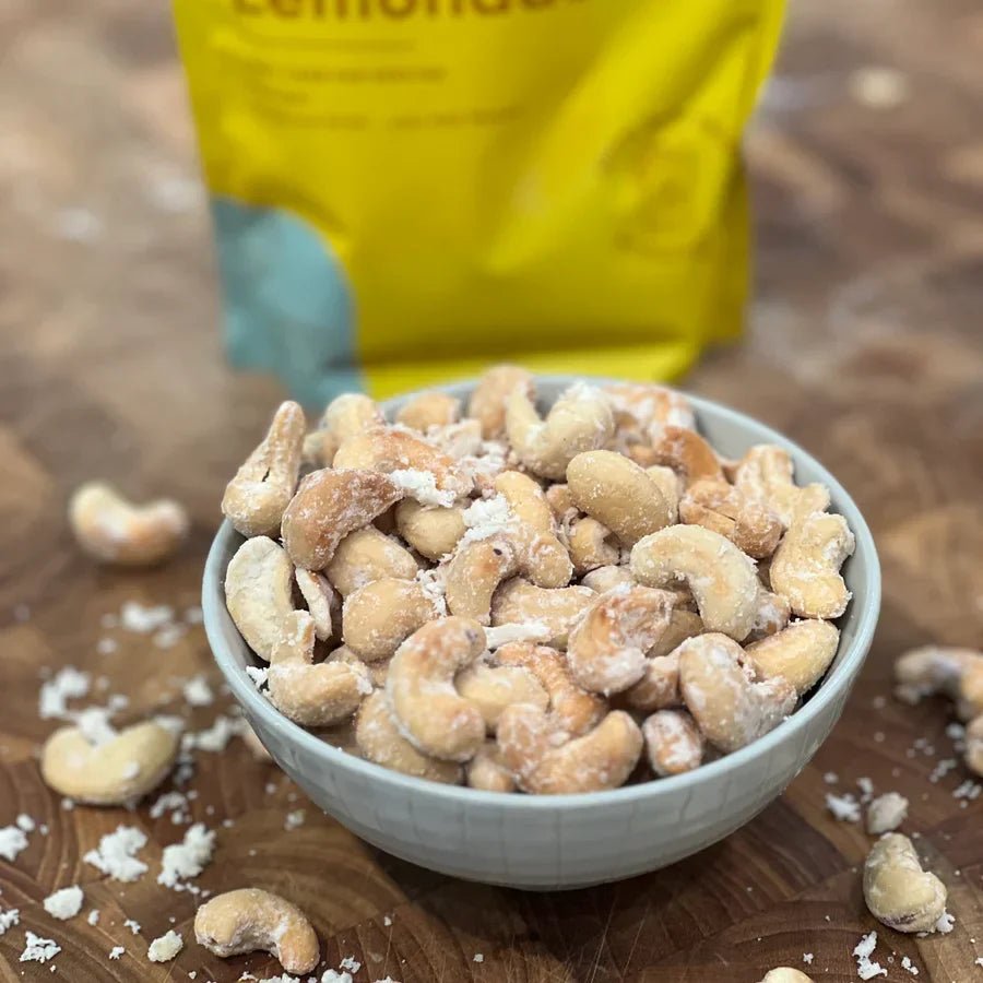 Delicious Lemonade Coconut Cashews Recipe.