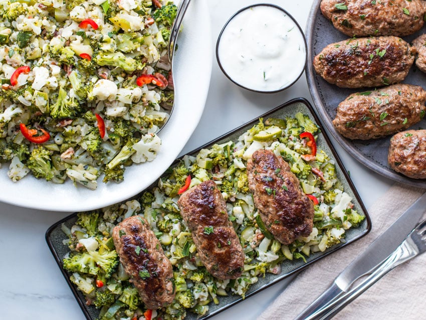 Budget Keto Beef Meal Prep - FlavCity