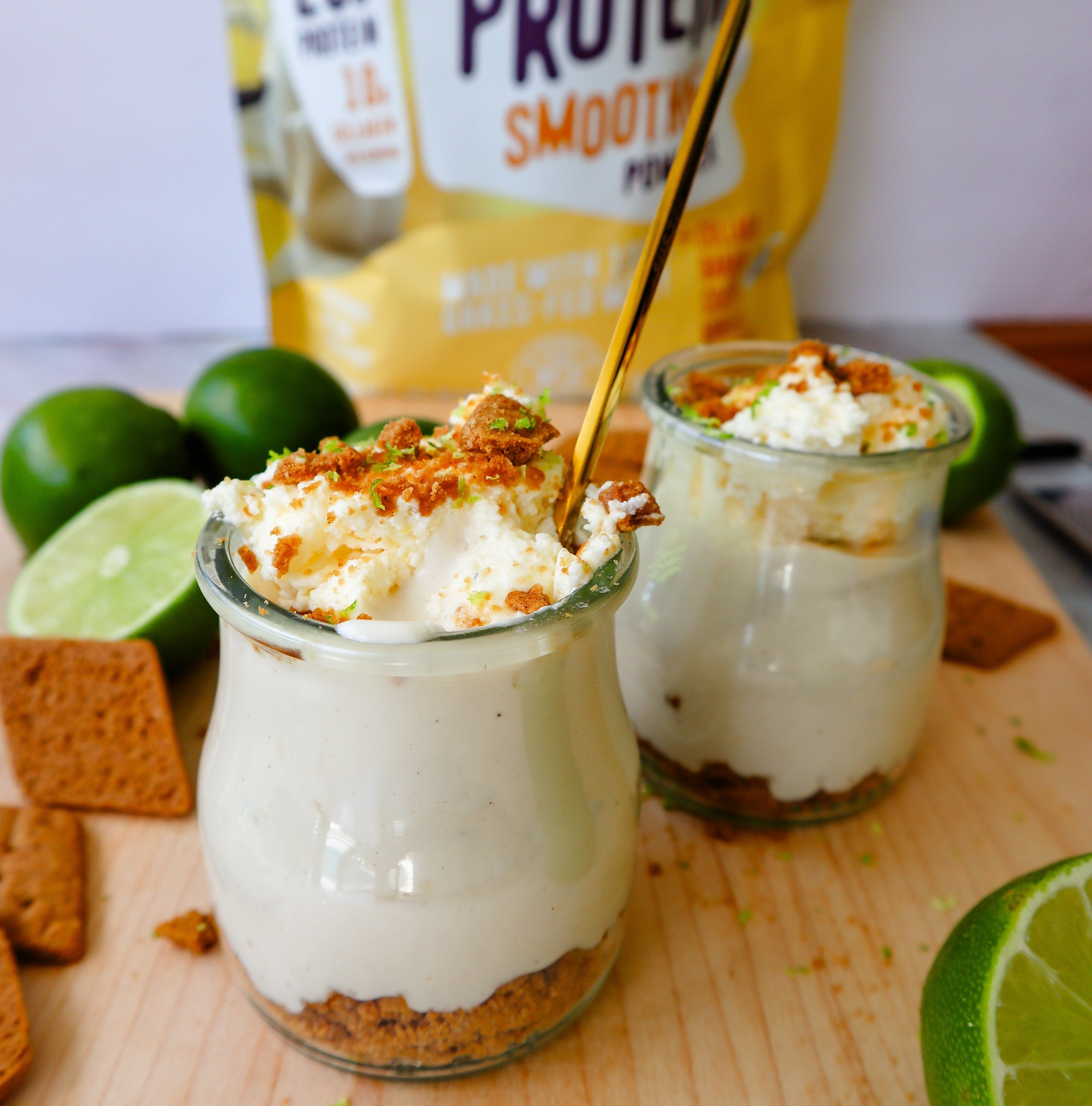 Single-Serve Protein Key Lime Pie.
