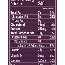 Brownie Batter Protein Smoothie.