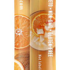 FlavCity Anytime Essentials package with oranges and coconut on a white background