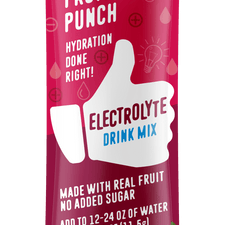 Fruit Punch Electrolyte Mix.