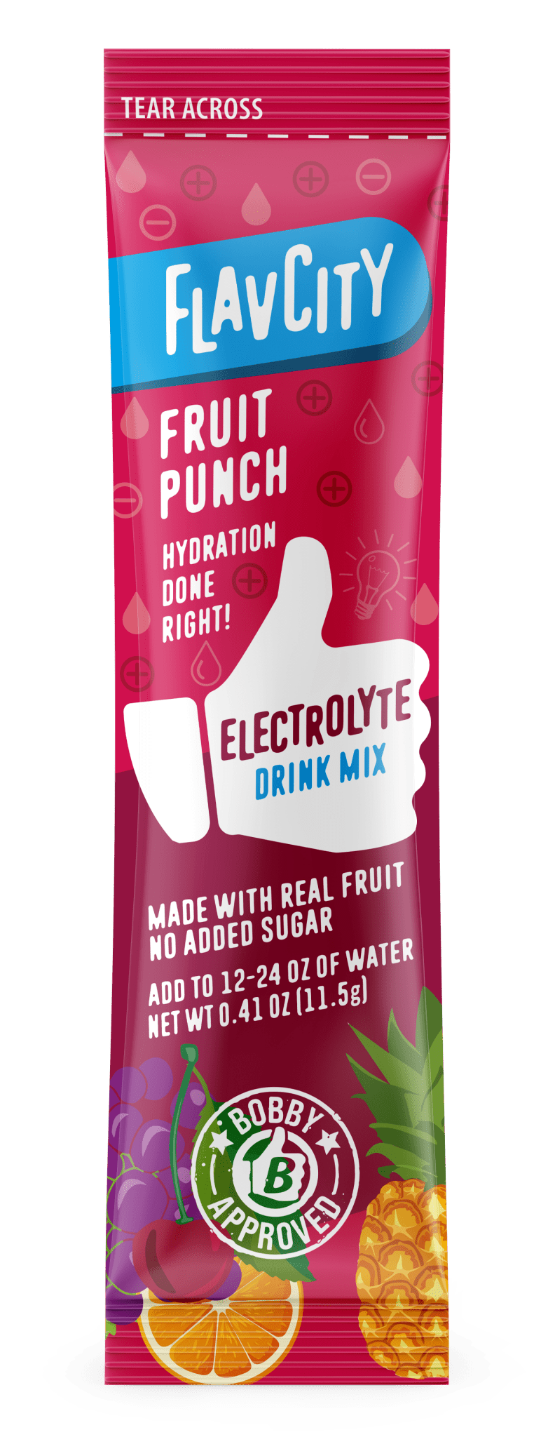 Fruit Punch Electrolyte Mix.