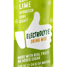 Lemon Lime Electrolyte Mix.