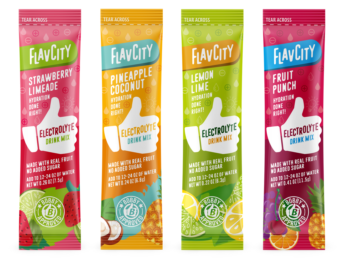 Variety pack Electrolyte Drink Mix,individual flavor stick packs