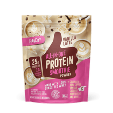 Vanilla Latte Protein Smoothie.