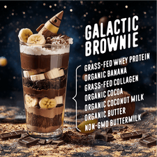 Galactic Brownie Kids Protein Smoothie.