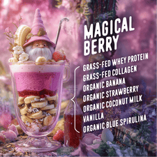 Magical Berry Kids Protein Smoothie.