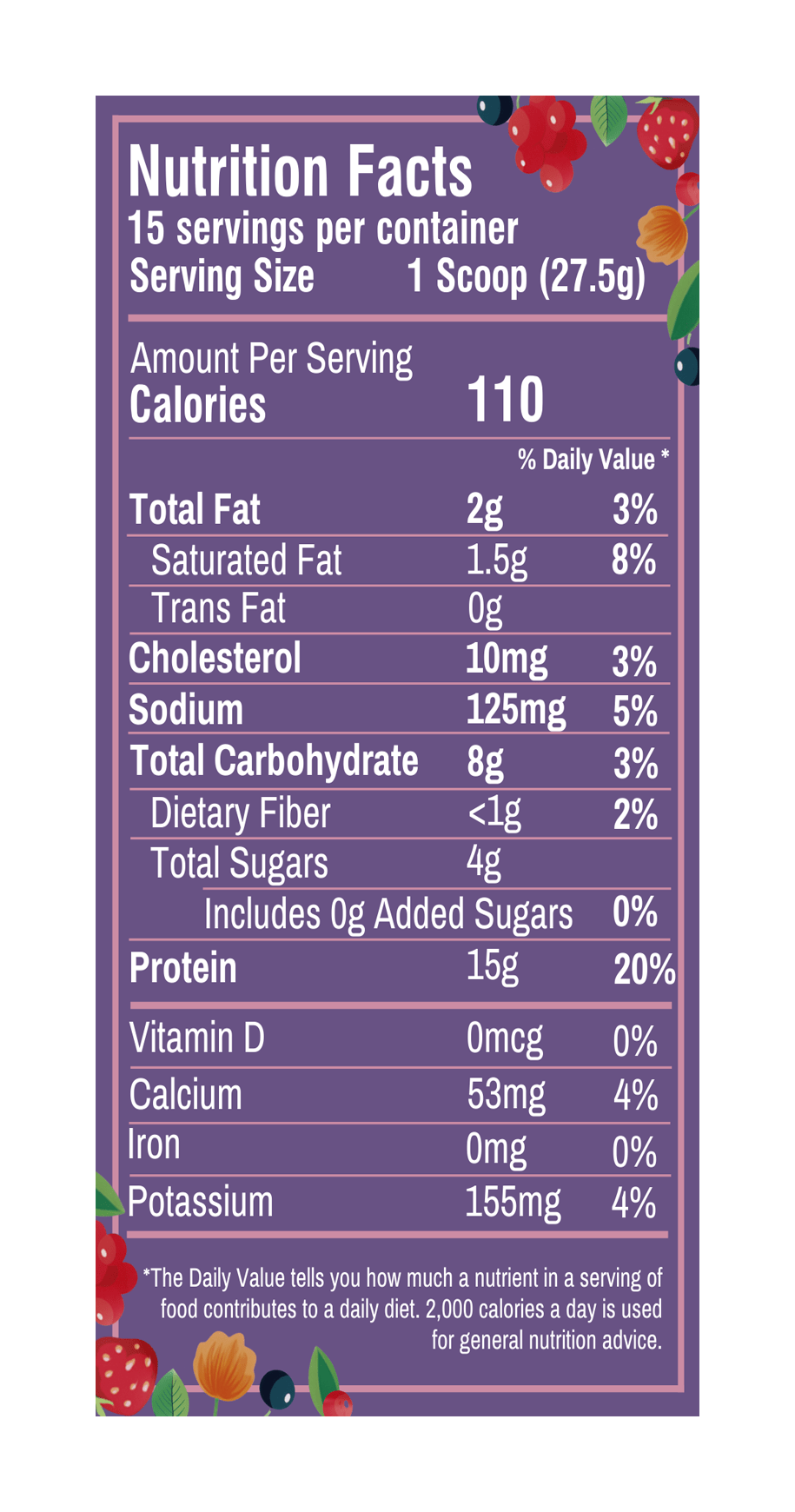 Magical Berry Kids Protein Smoothie.