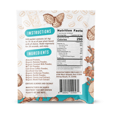 Protein Smoothie Single-Serve Plant-Based Coconut Cream Cold Brew.
