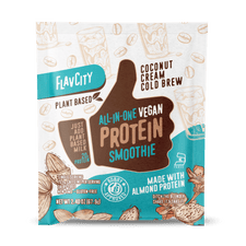 Protein Smoothie Single-Serve Plant-Based Coconut Cream Cold Brew.