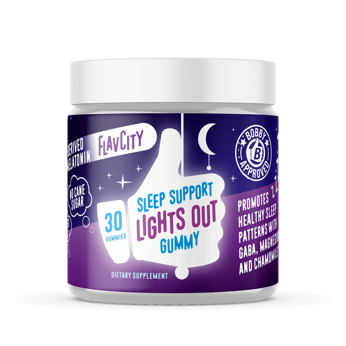 Lights Out Sleep Support Gummy.