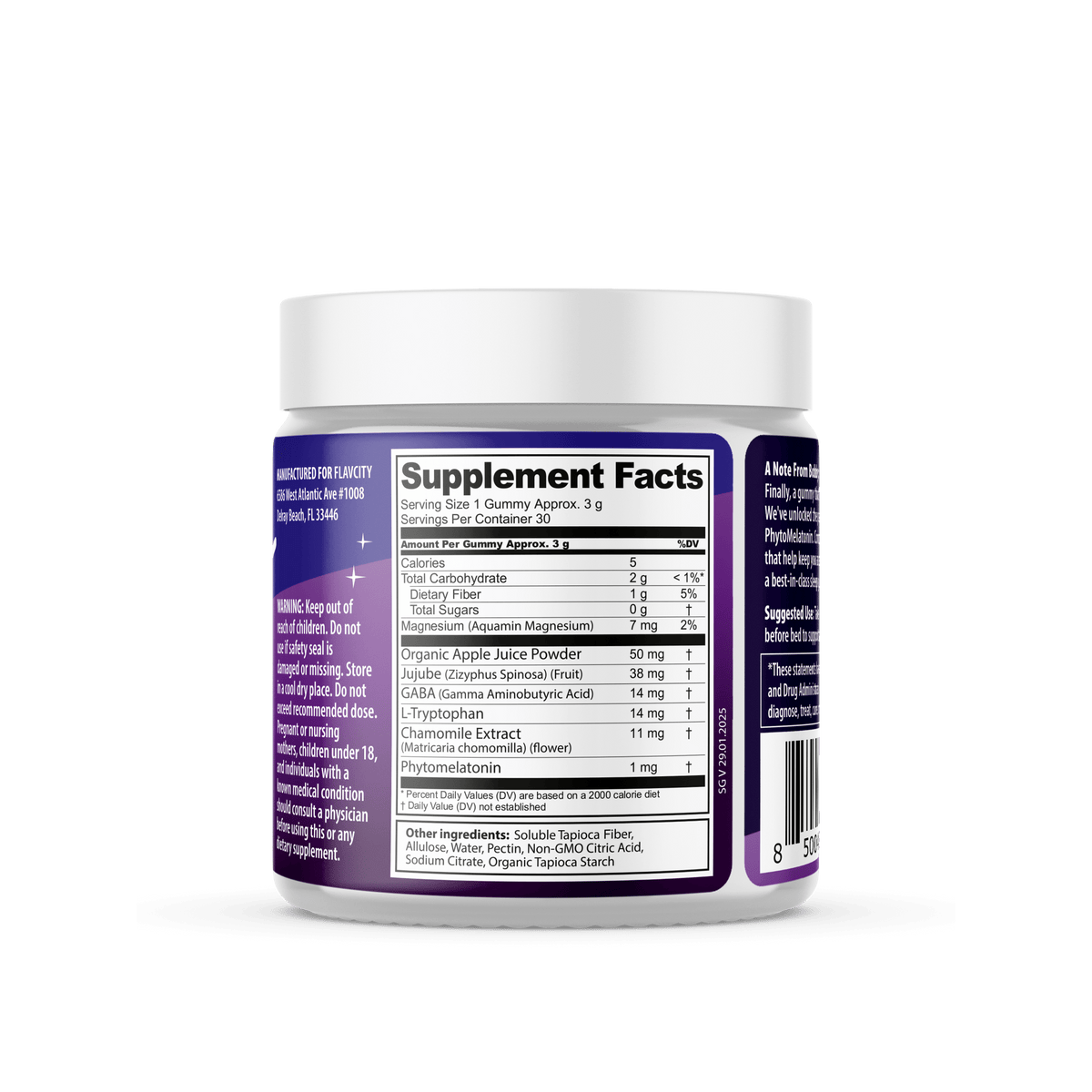 Lights Out Sleep Support Gummy.