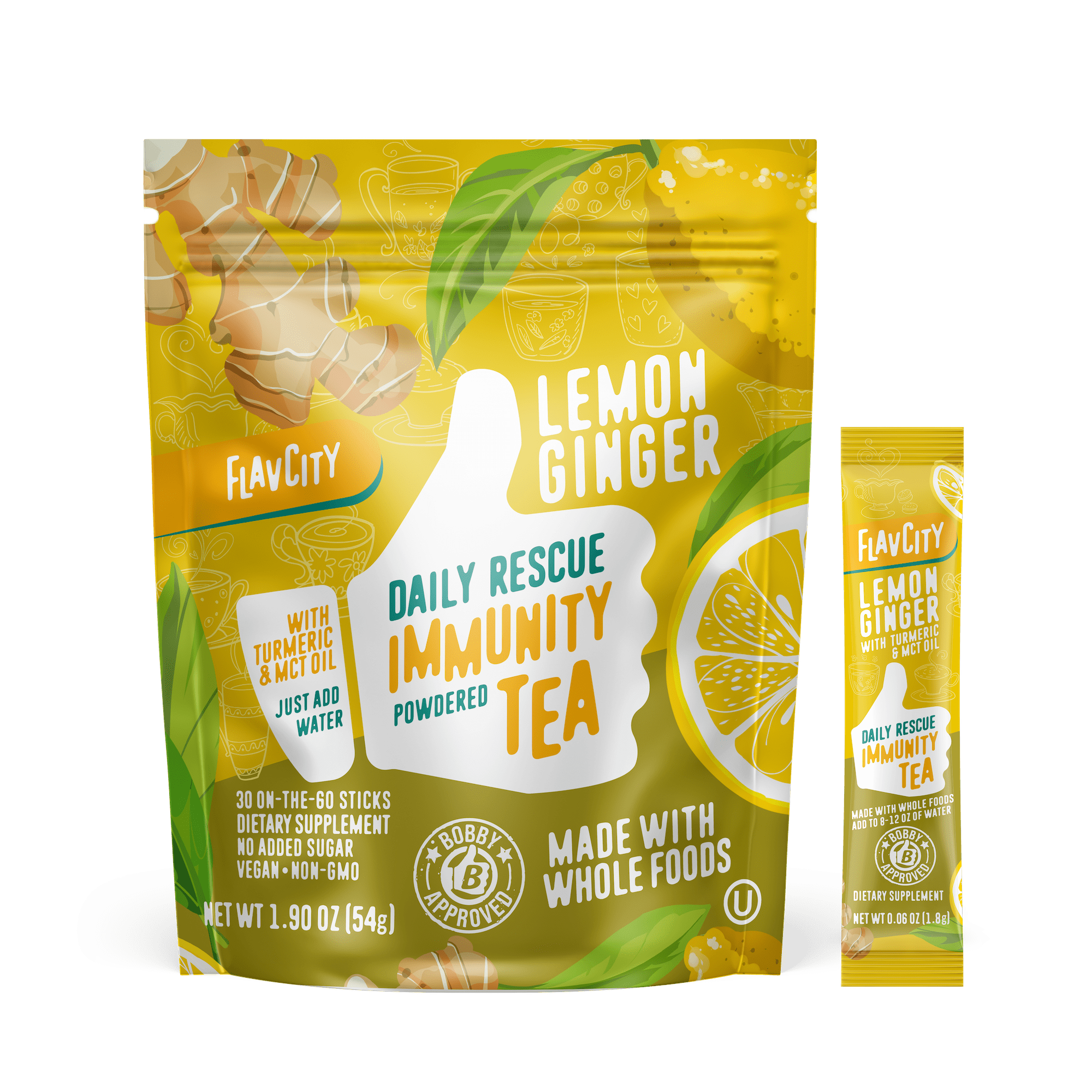 Immunity Tea - Lemon Ginger.