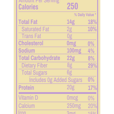 Plant-Based Vanilla Protein Smoothie.