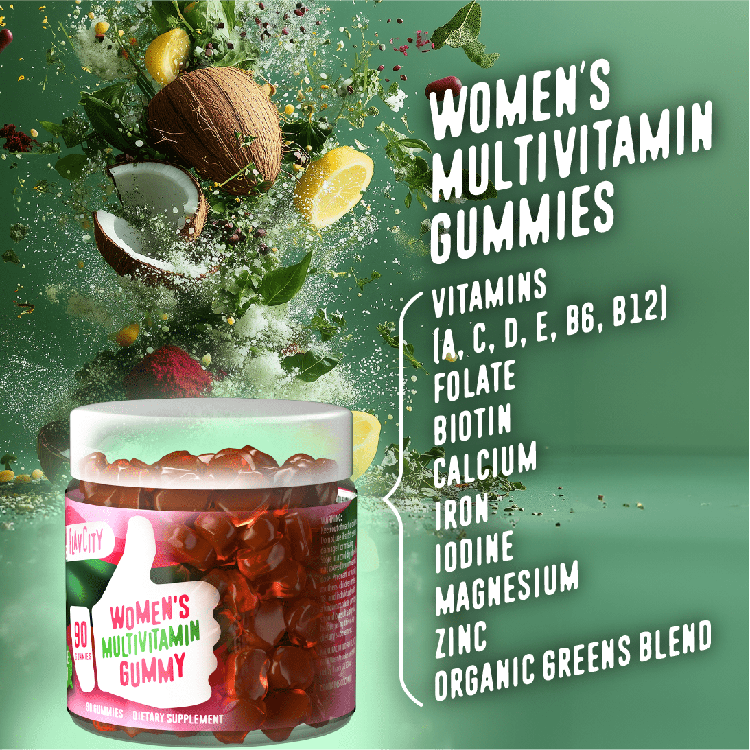 Women's Multivitamin Gummy.