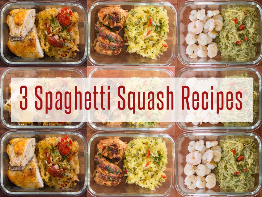 3 Easy Spaghetti Squash Recipes
