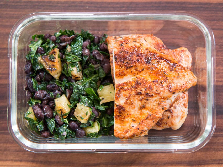 Five Ingredient Chicken Meal Prep
