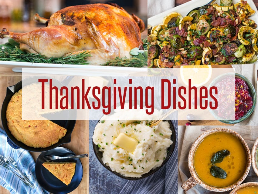 Thanksgiving Turkey and 7 Side Dishes
