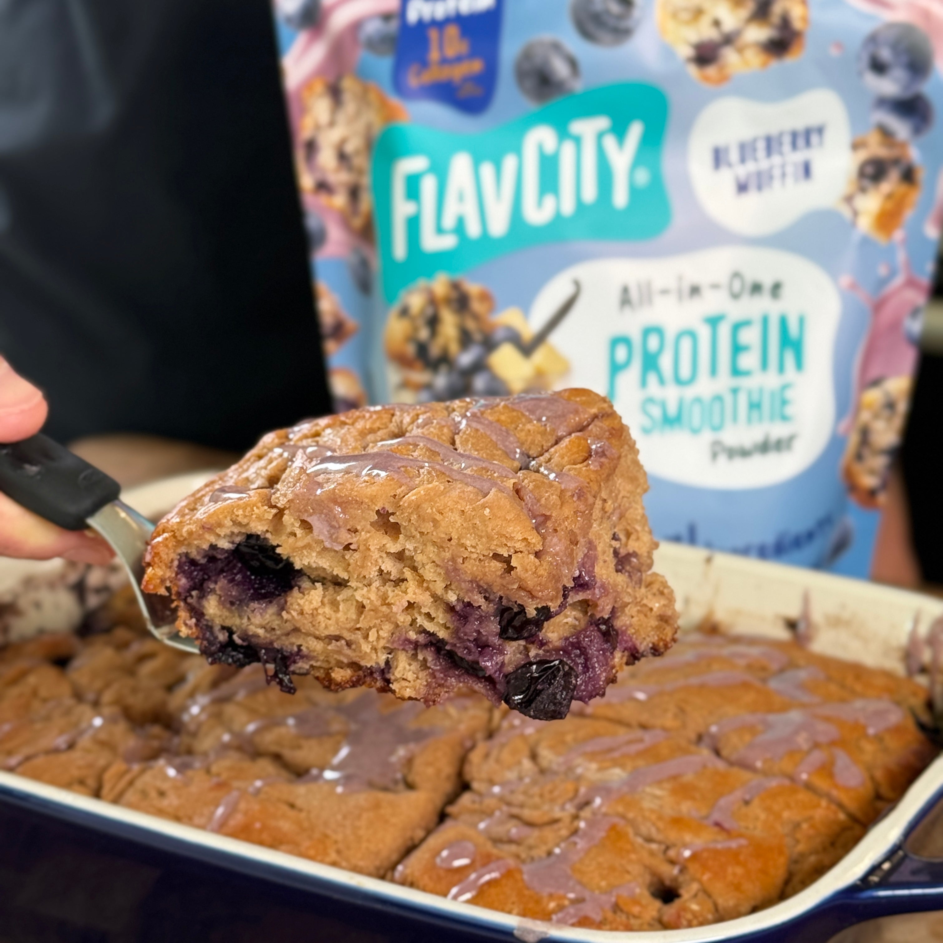 Blueberry Butter Swim Biscuits