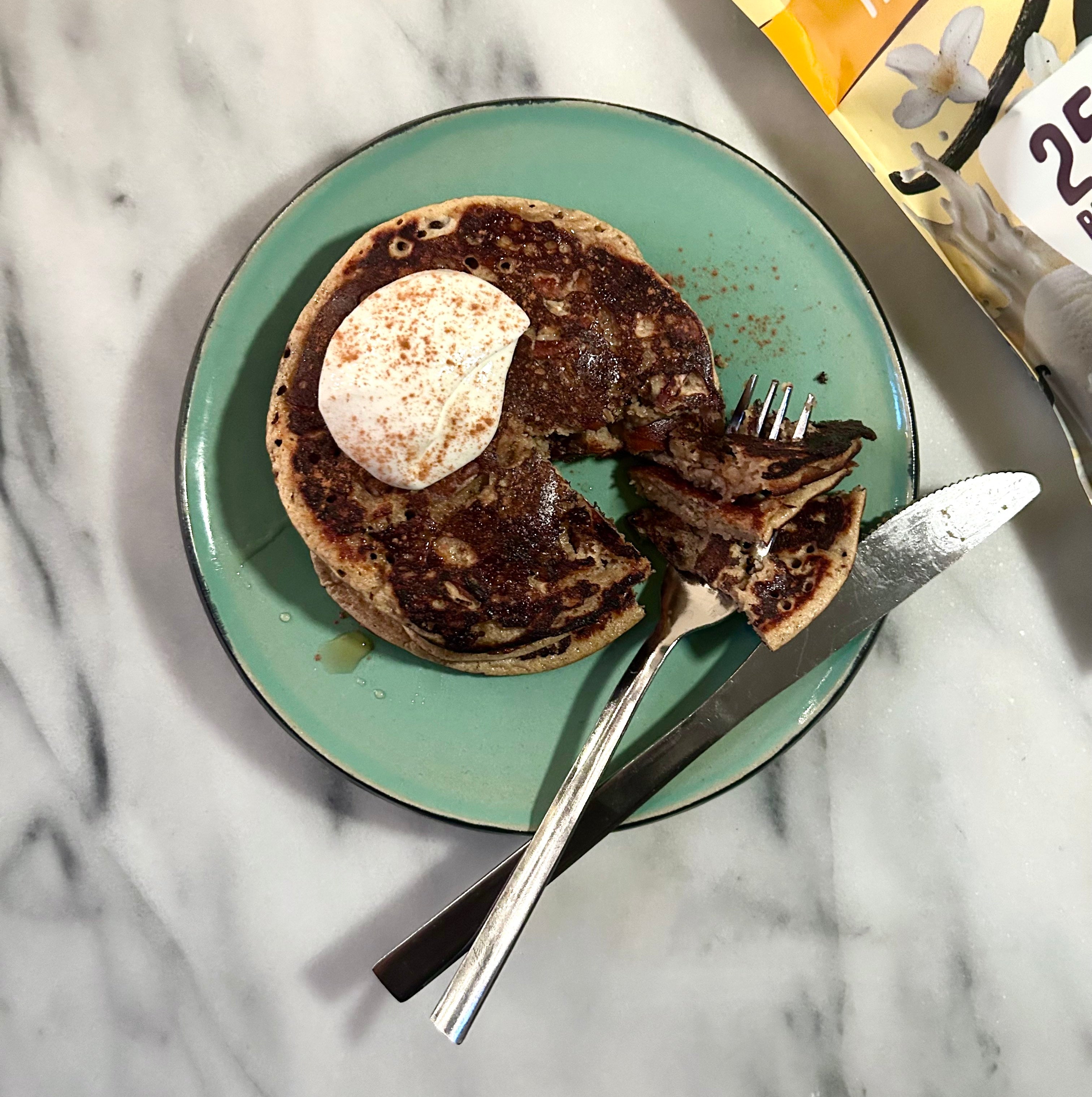 Banana Bread and Pecan Pancakes with Weight Watchers