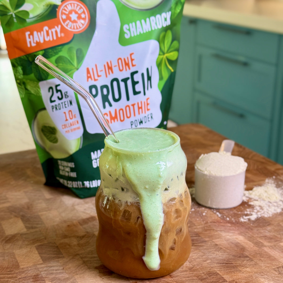 Shamrock Cold Foam Latte