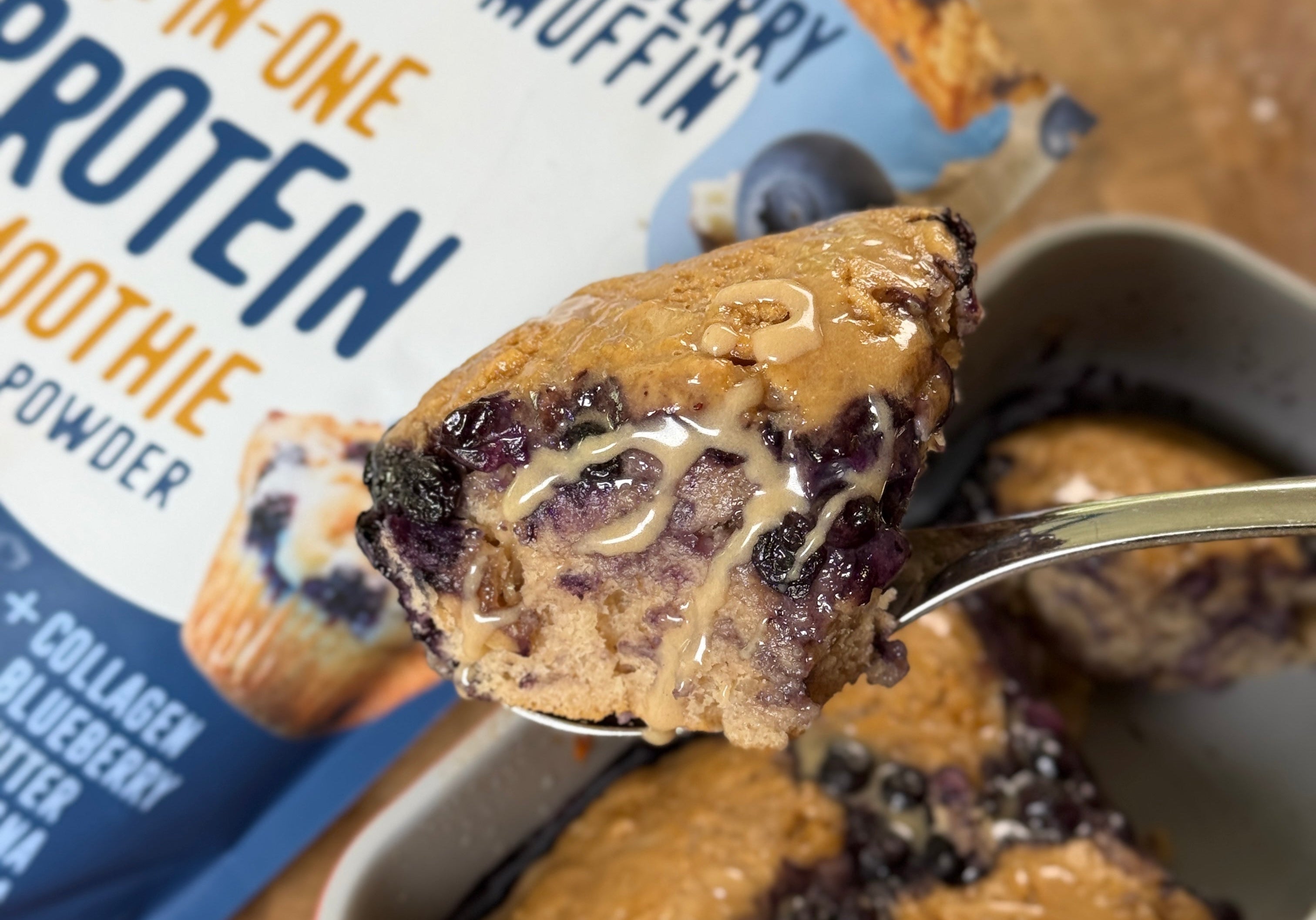 Blueberry Protein Sticky Buns