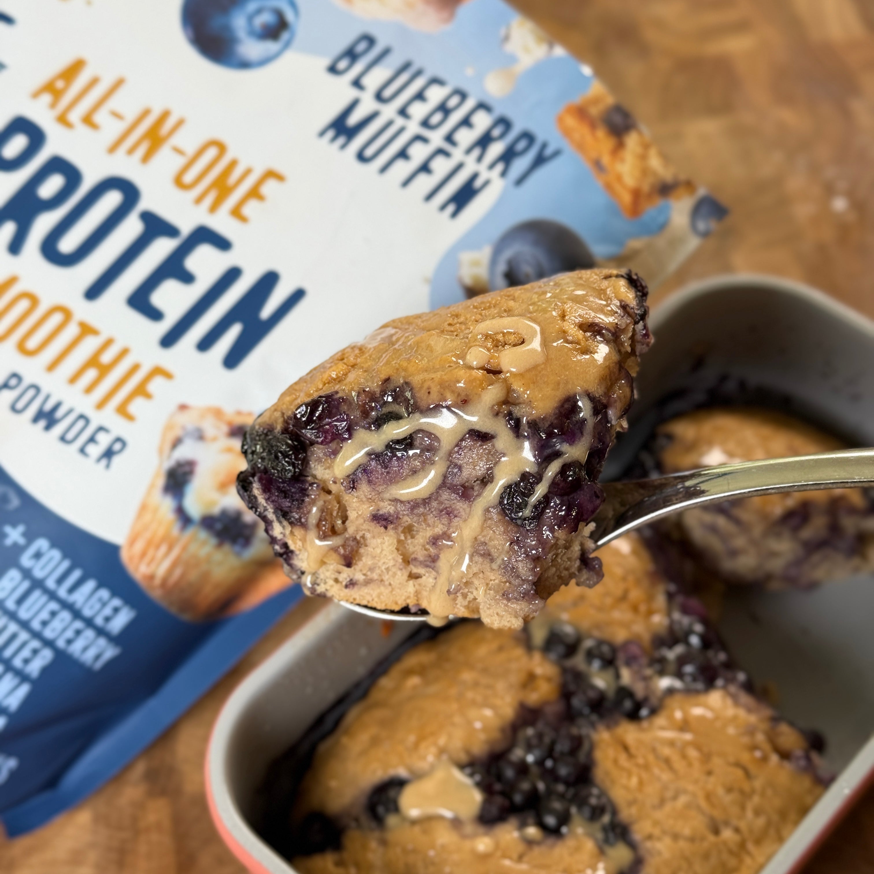Blueberry Protein Sticky Buns
