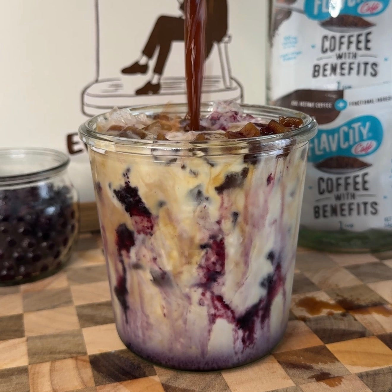 Blueberry Latte