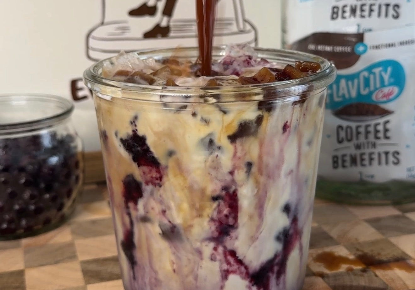 Blueberry Latte
