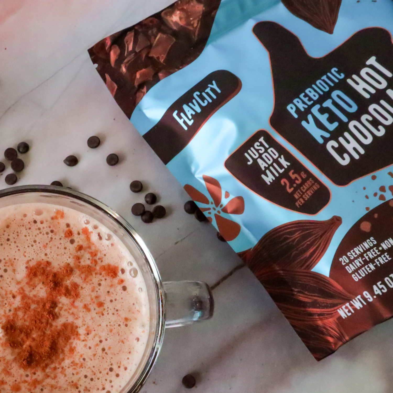 Keto Bone Broth Hot Chocolate