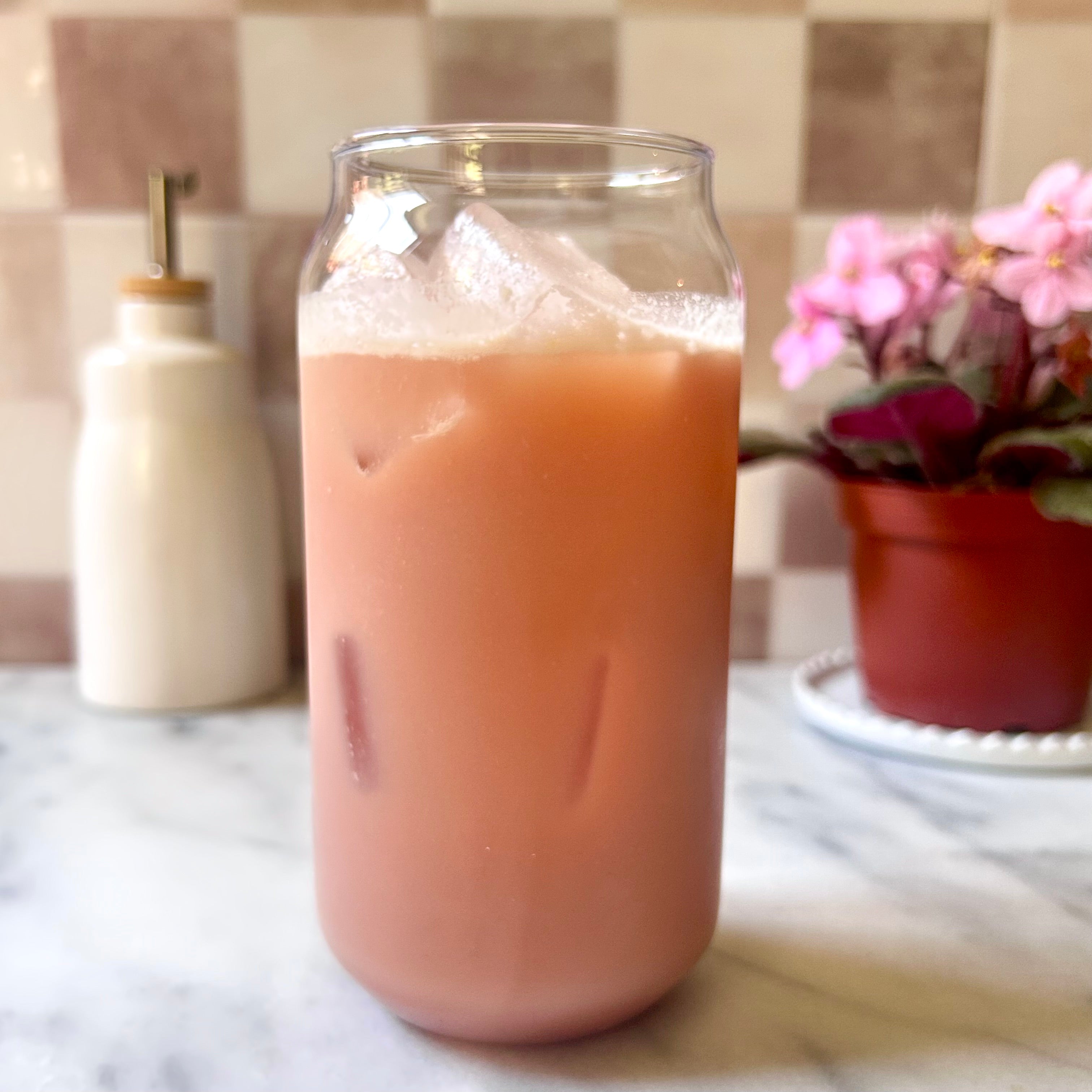 Whipped Pink Lemonade with Weight Watchers
