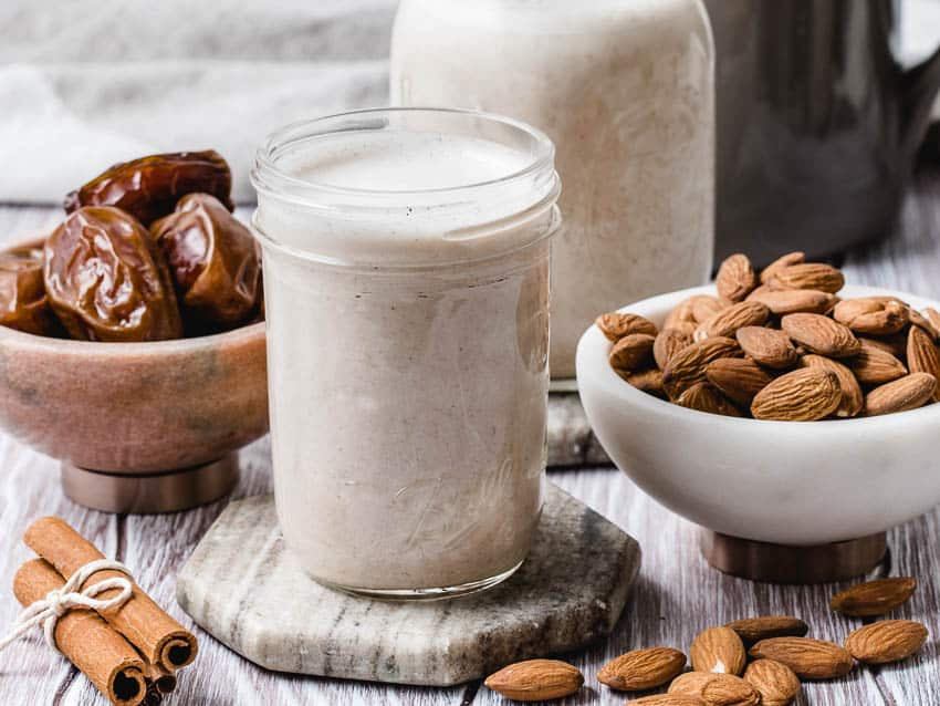 Almond Milk with Dates