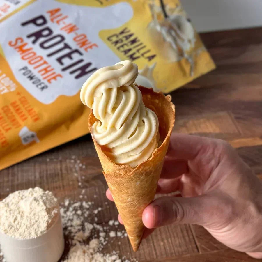 Pineapple Coconut Soft Serve.