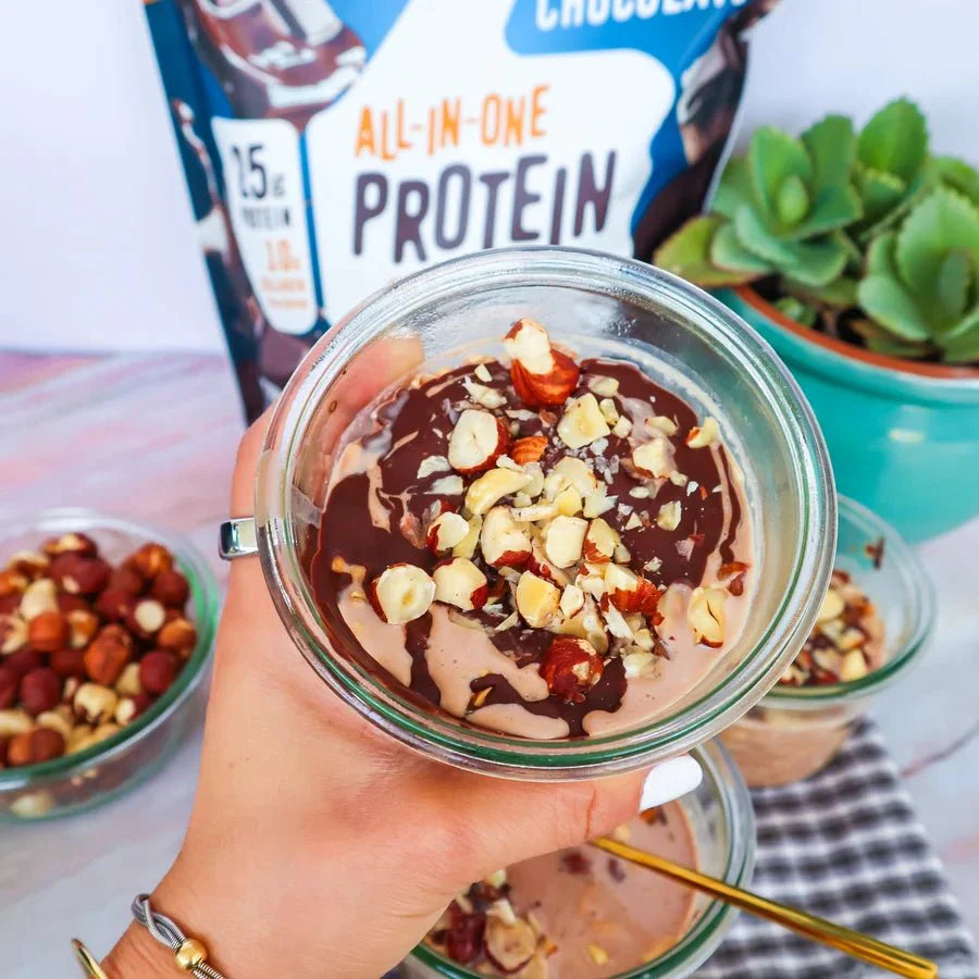 Chocolate Hazelnut Overnight Oats.