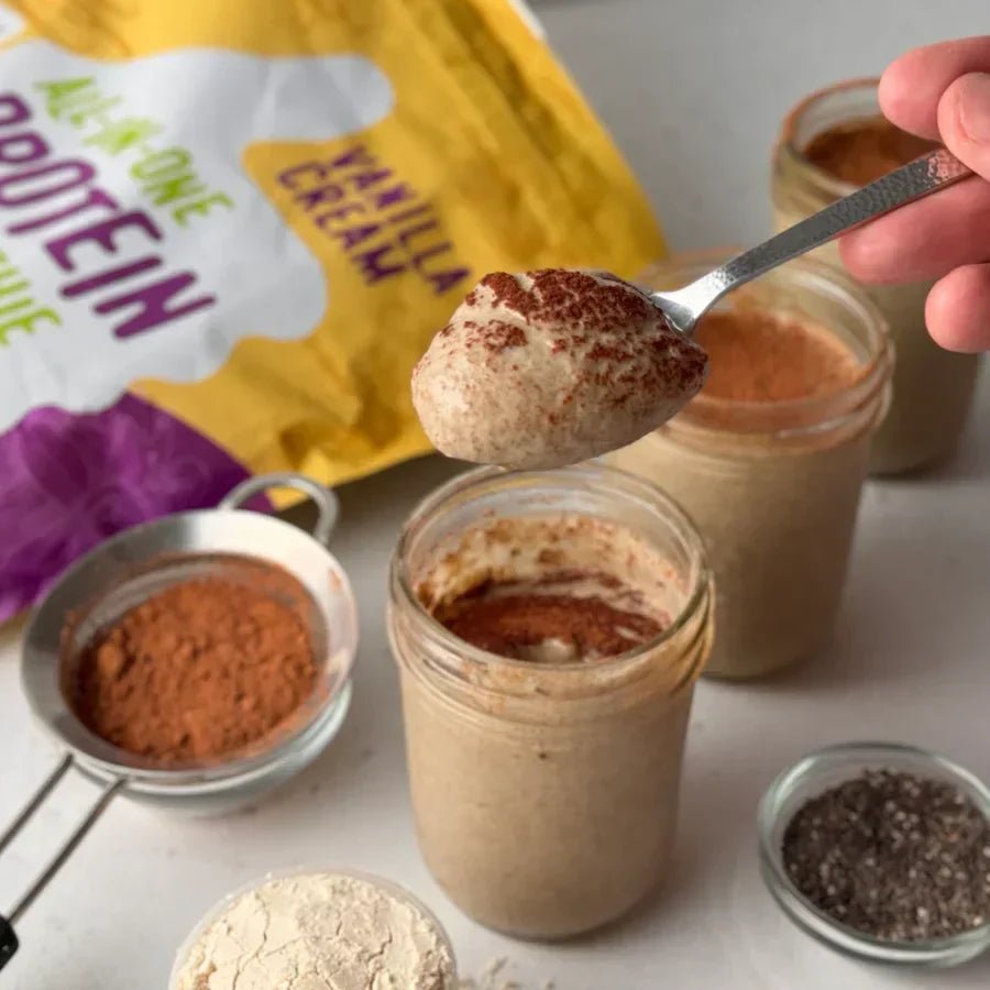 Tiramisu Chia Pudding.