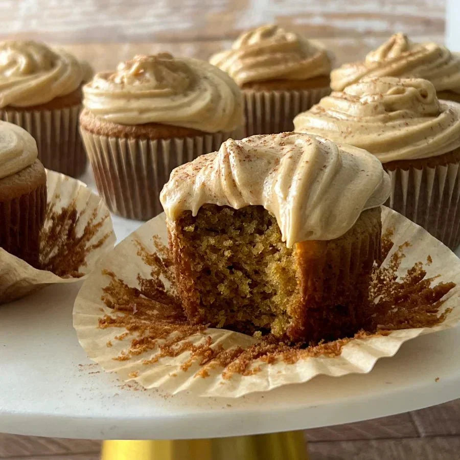 Pumpkin Spice Cupcakes.