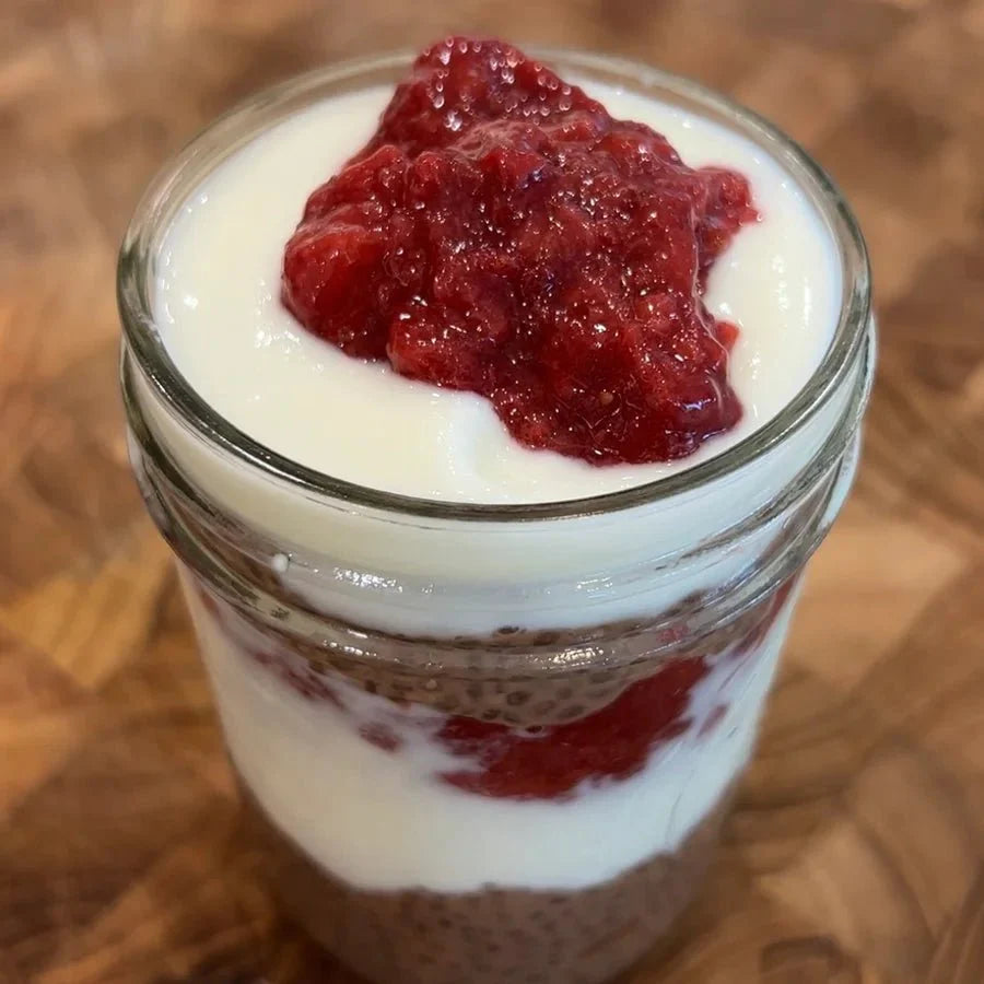 Protein Chia Parfait.