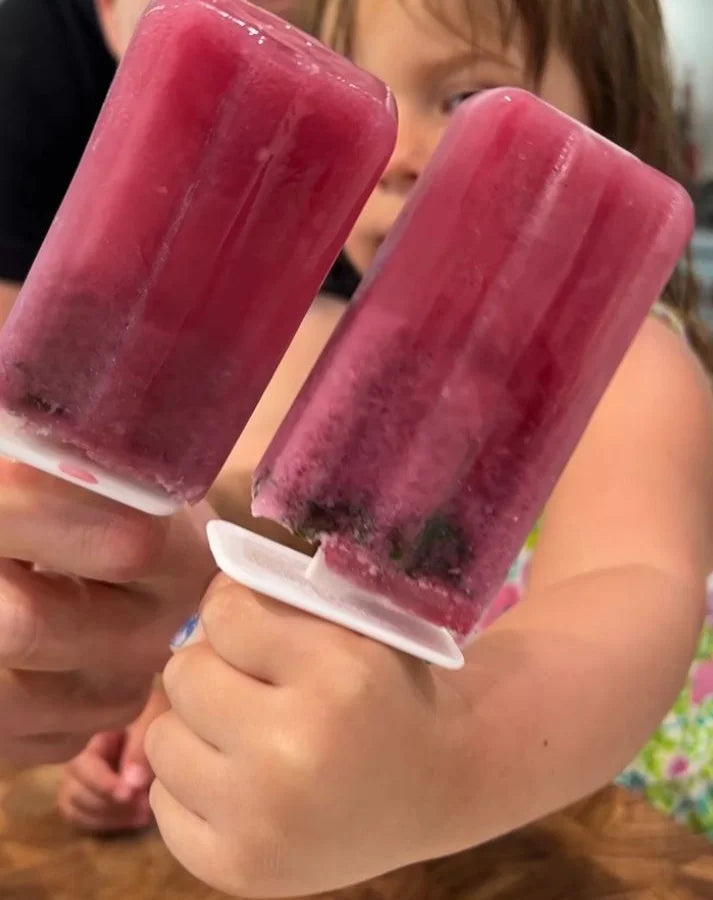 Elderberry Popsicles.