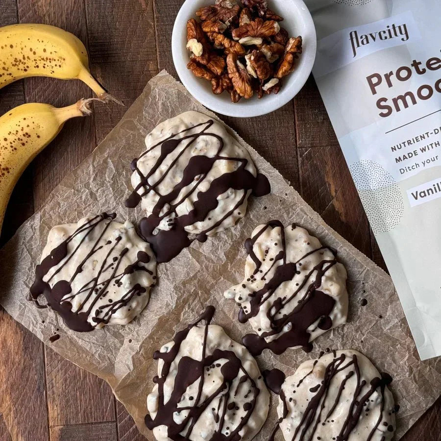 Frozen Protein Yogurt Bites Recipe.