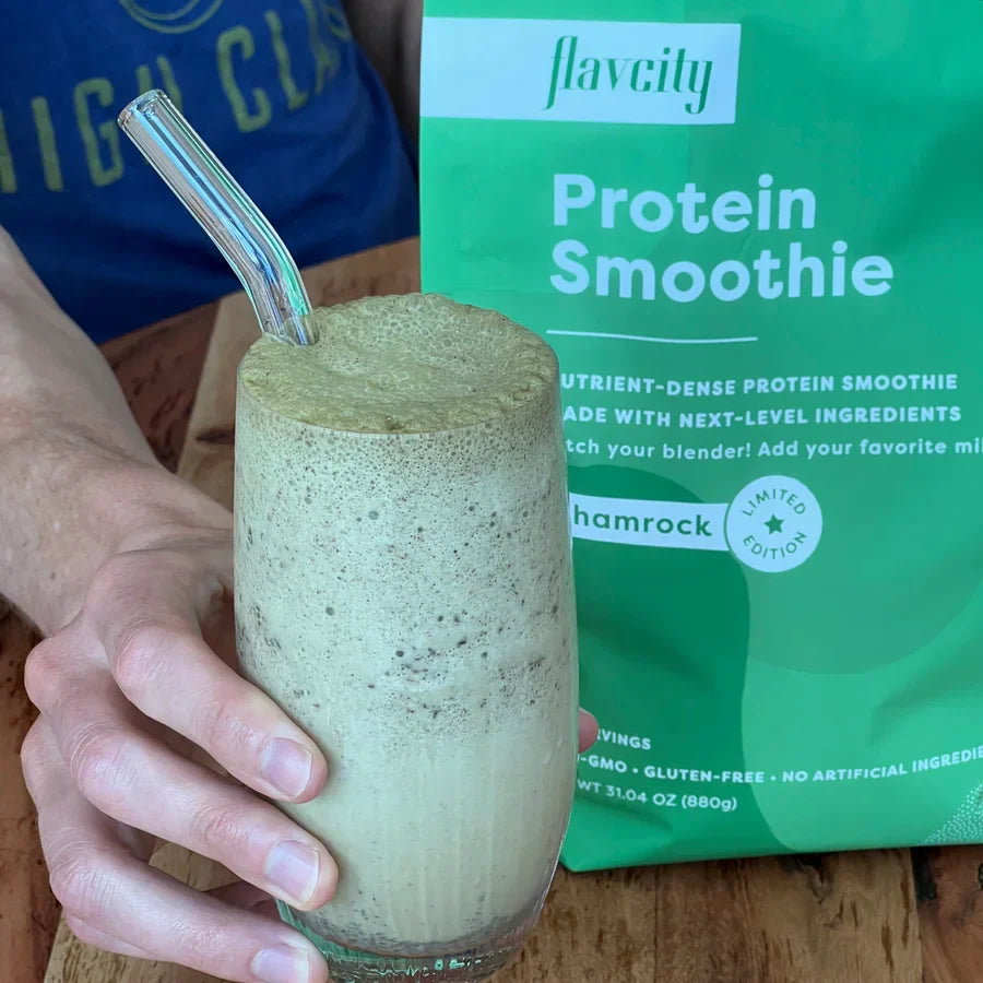 Shamrock Mocha Chip Shake.