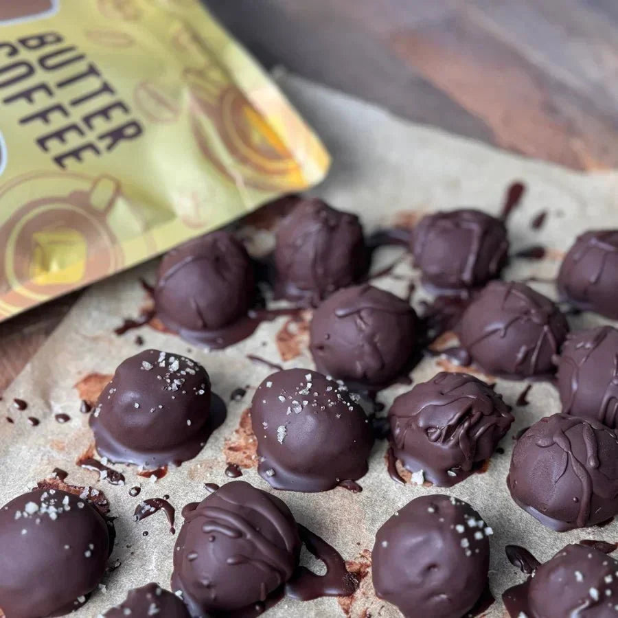 Protein Chocolate Truffles.
