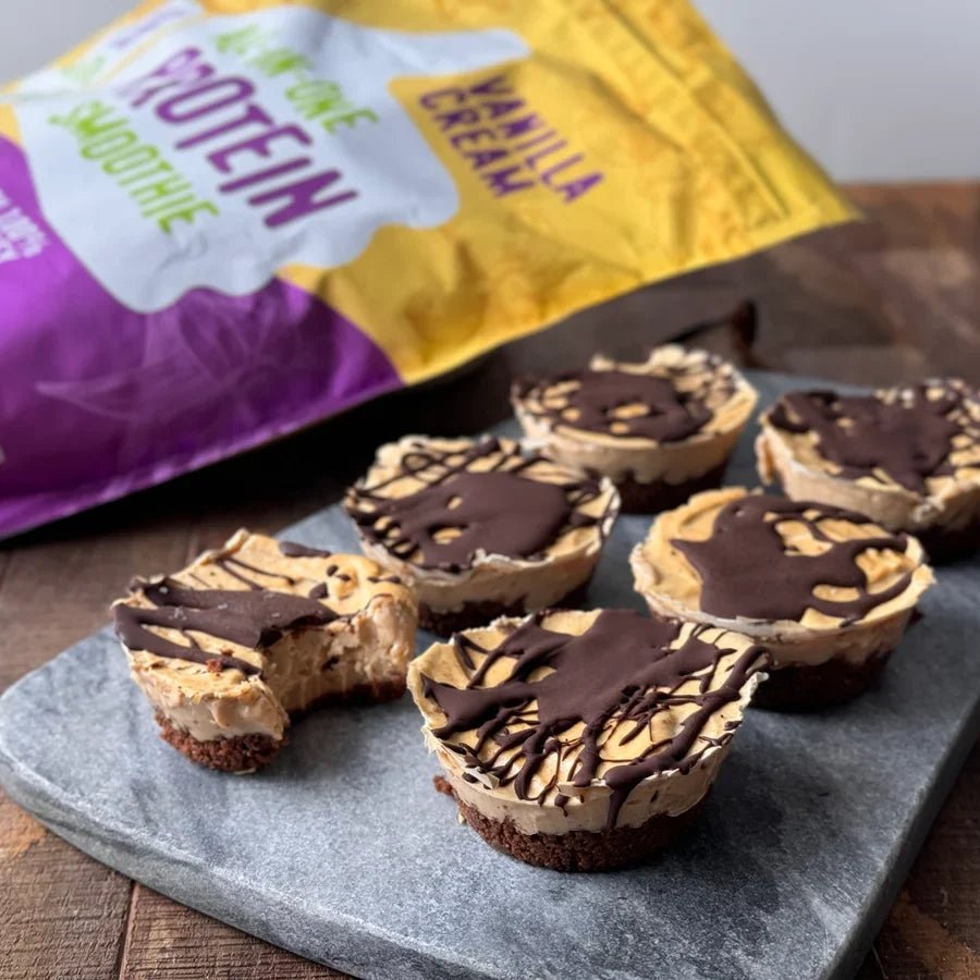 Peanut Butter Protein Pies.