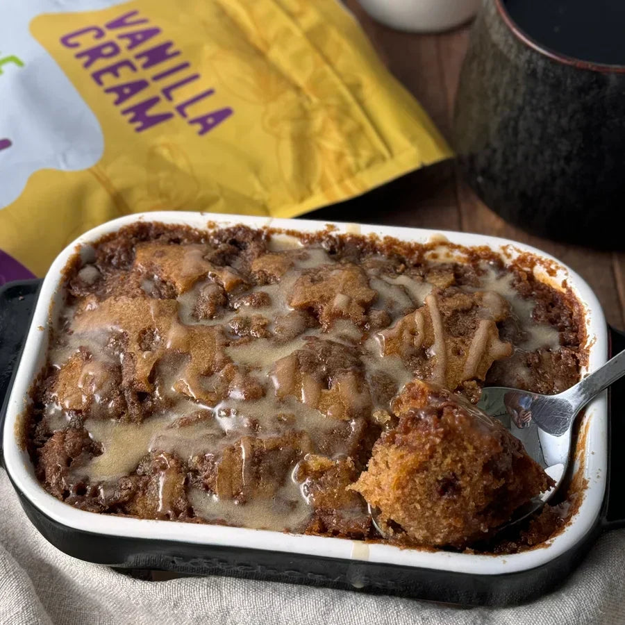 Single-Serve Protein Coffee Cake.