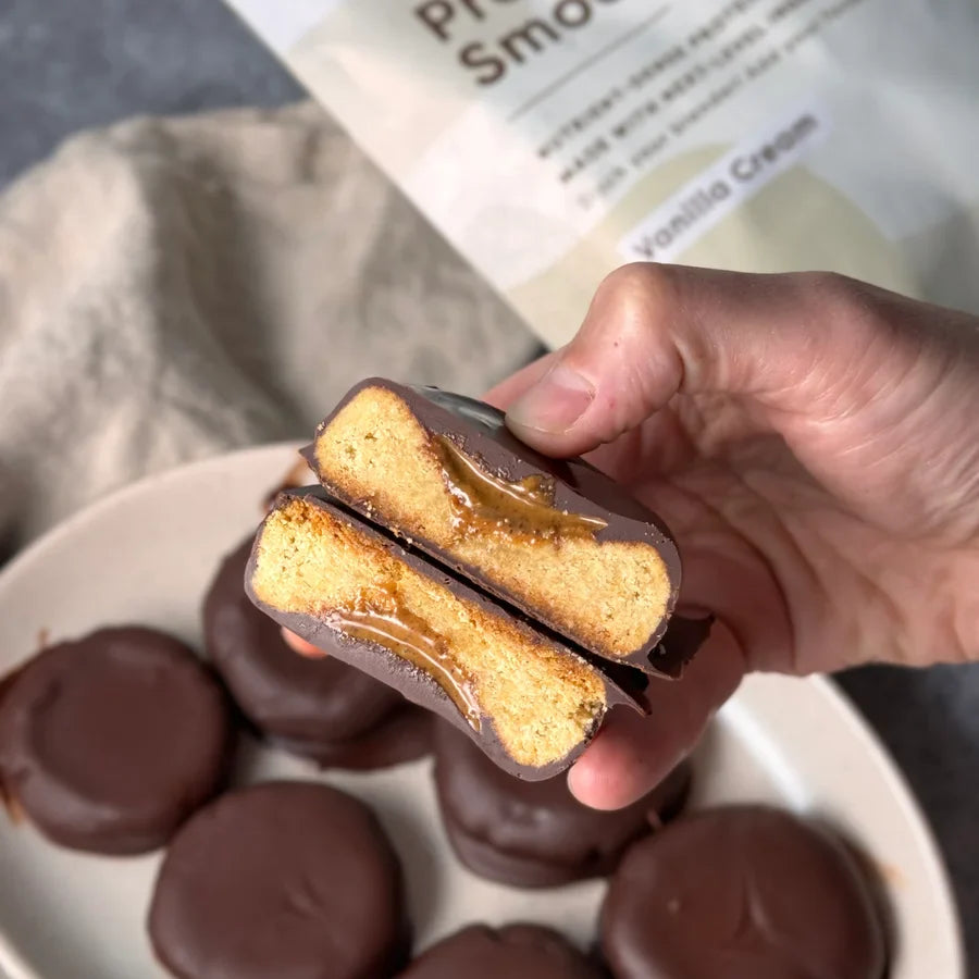 Healthier Homemade Tagalongs Cookie Recipe