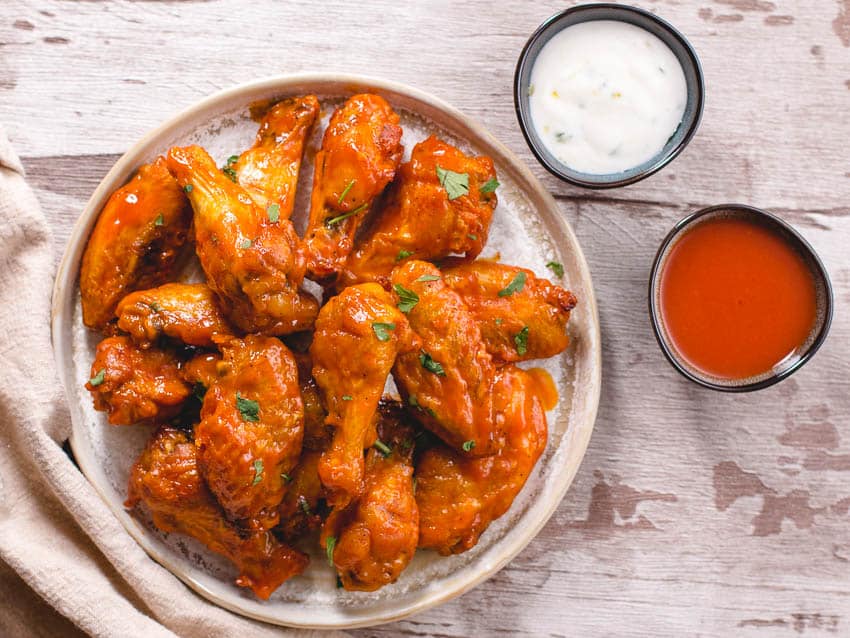 Crispy Baked Chicken Wings