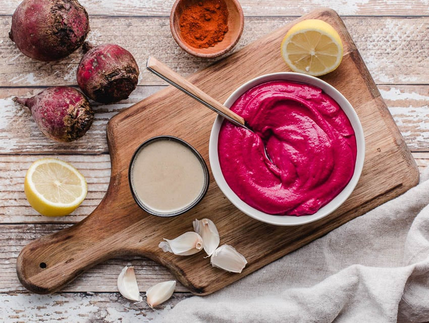 Roasted Beet Hummus